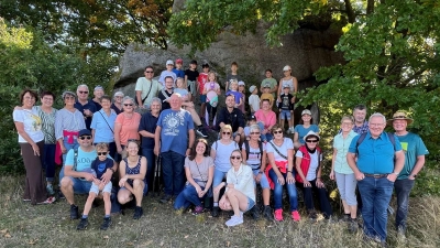 Familienwanderung 2025 der Siedlergemeinschaft 1971 Wildenau (Bild: Michael Renner)