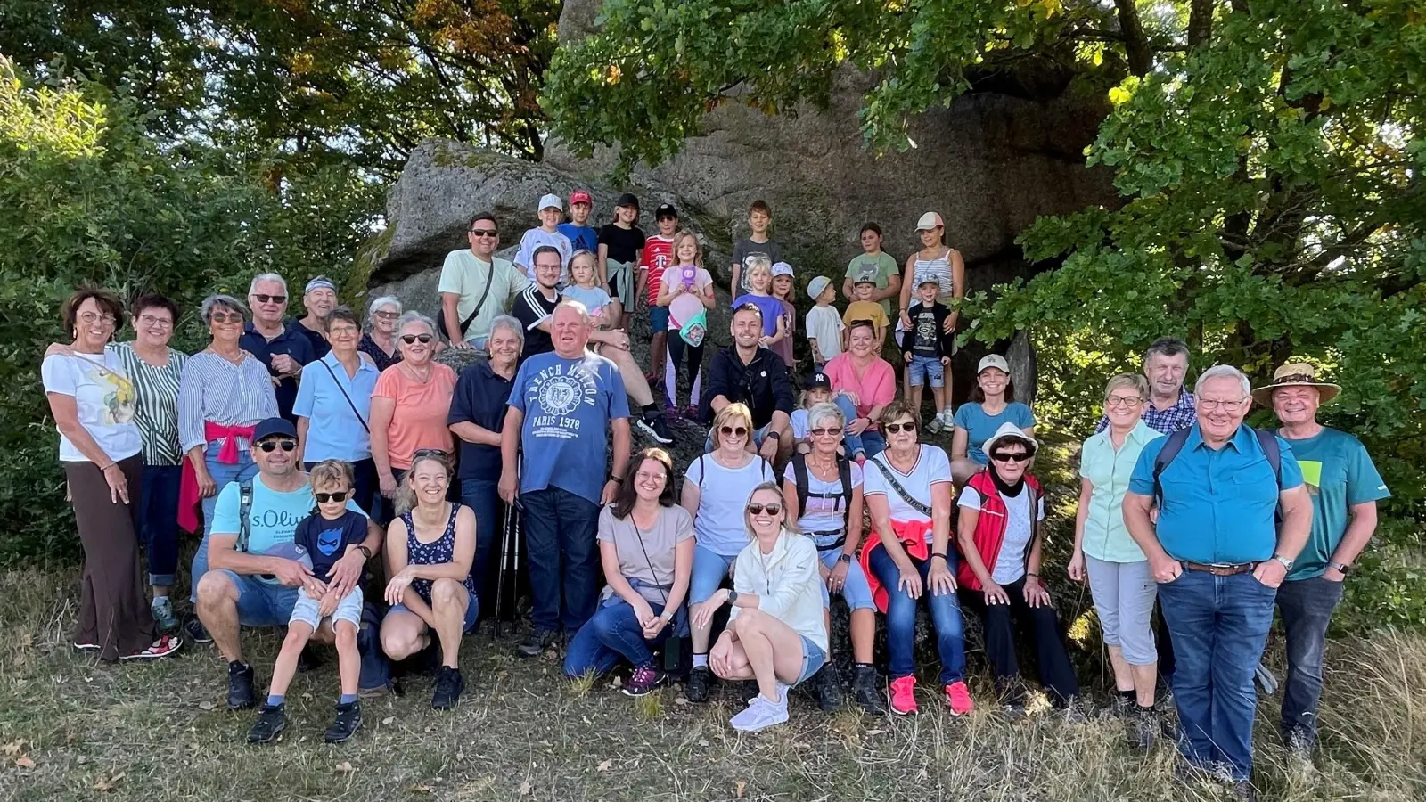 Familienwanderung 2025 der Siedlergemeinschaft 1971 Wildenau (Bild: Michael Renner)