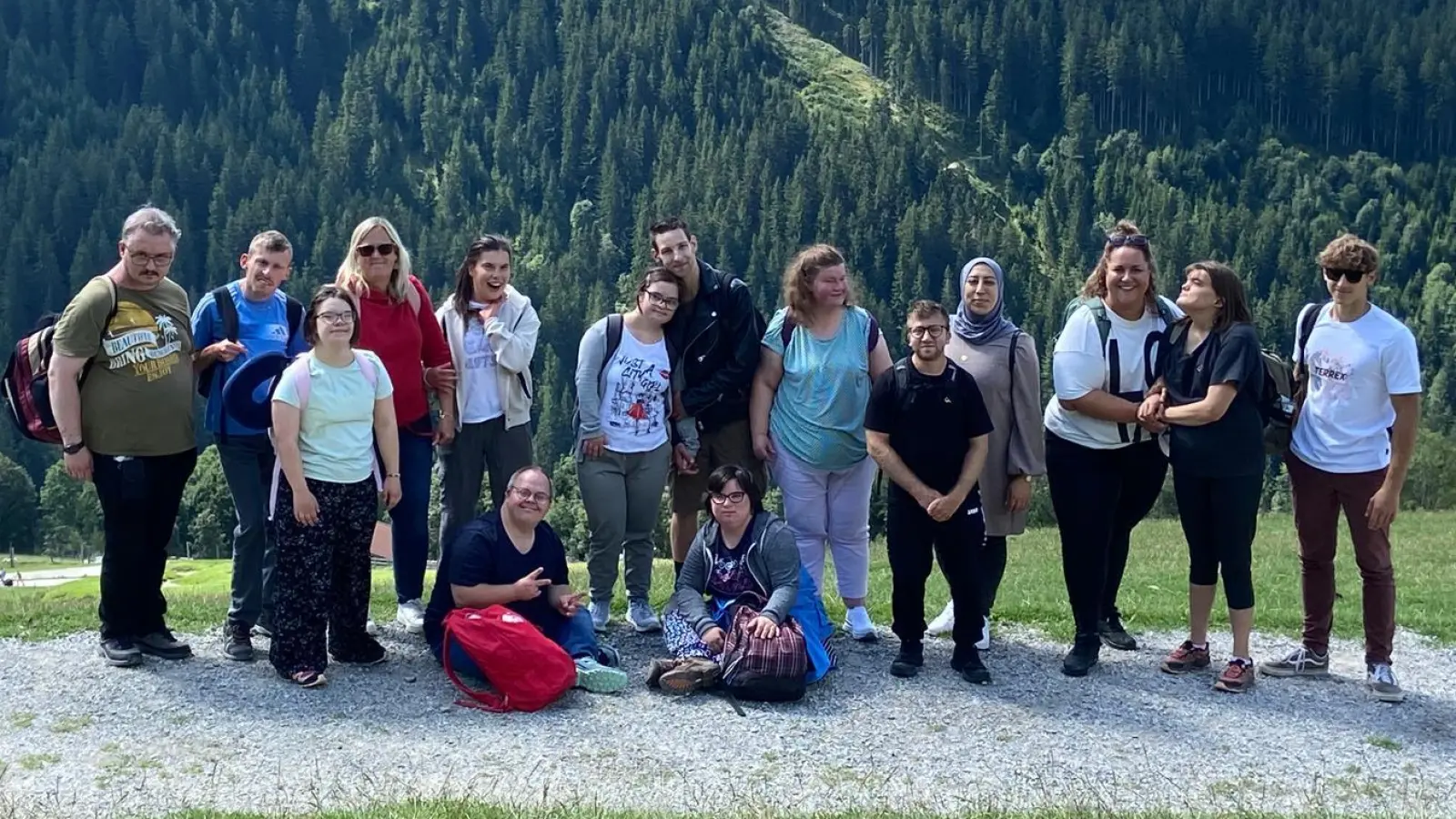 Teilnehmer des Österreich-Urlaubs der OBA. (Bild: Julia Schmeller)