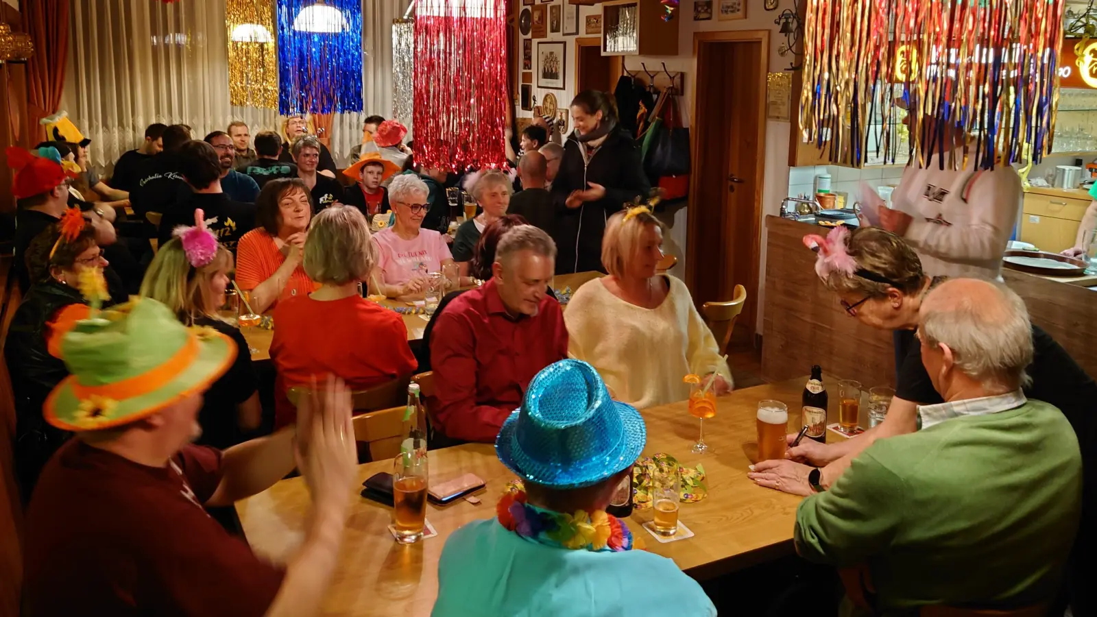 Blick in die Schützenstube (Bild: Annette Rauscher)