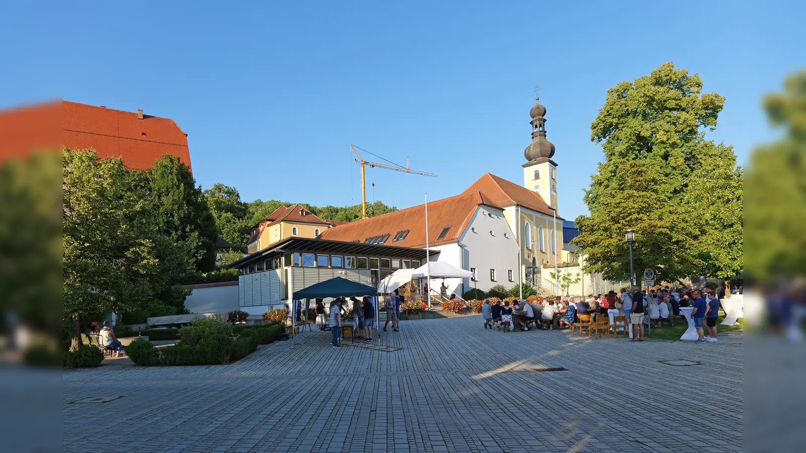Dorfplatz Wolfring  (Bild: Hans Heimler)