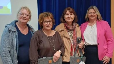 Irmi Schönberger, Christina Schaller, Inge Trottmann und Kerstin Aufschneider. (Bild: Brigitte Fütterer)