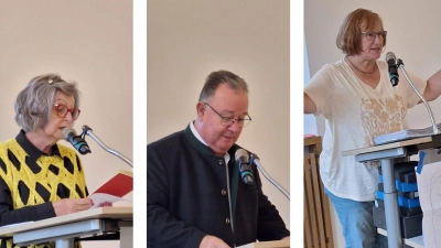 Hildegard Gallitzendörfer, Pfarrer Michael Birner, Margarete Hirsch die Akteure am Frauen-Früh-Stück (Bild: Margarete Hirsch)