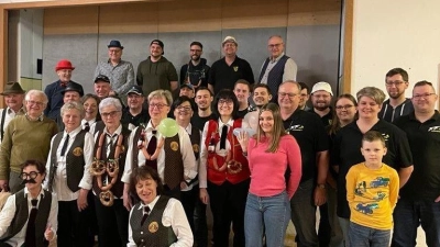 In einem Faschingsschießen messen sich die Seugaster Vereine. (Bild: Annette Rauscher/exb)