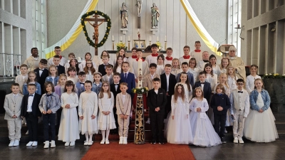 Erstkommunion in der Pfarreiengemeinschaft St. Elisabeth/Maria Waldrast.  (Bild: Maria Bitterer)