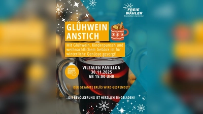 Glühweinanstich der Wählergemeinschaft Arbeitnehmer-Eigenheimer. (Bild: Tonia Pröls )