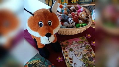 Um die Buchreihe „Die Schule der magischen Tiere” drehte sich diesmal die von der Pfarrbücherei Immenreuth organisierte Schnitzeljagd.  (Bild: Anita Reichenberger)