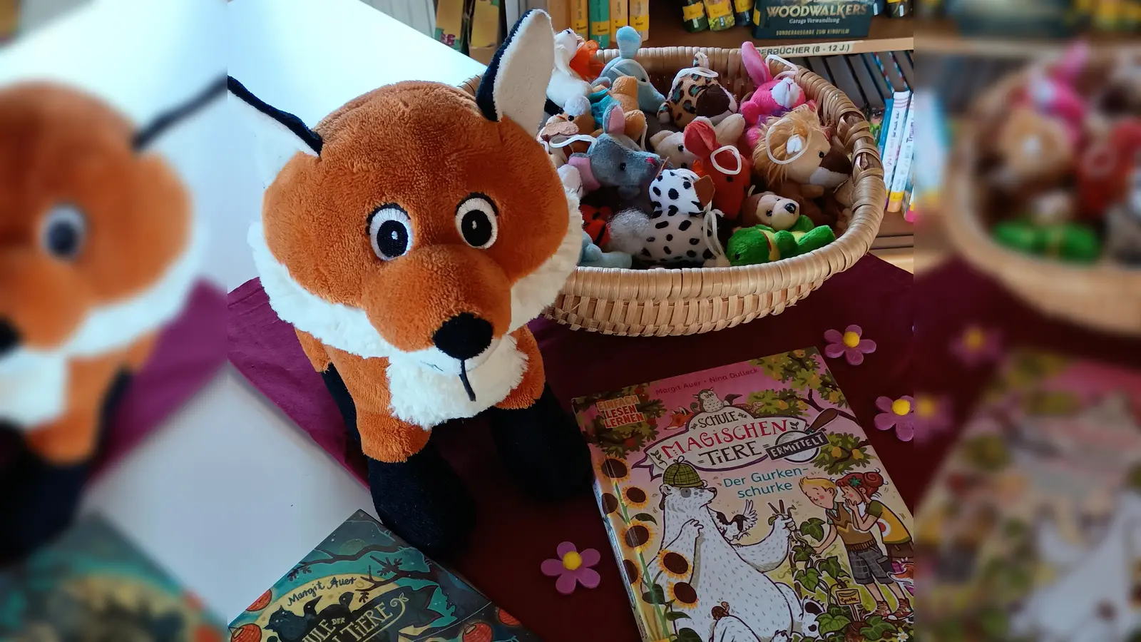 Um die Buchreihe „Die Schule der magischen Tiere” drehte sich diesmal die von der Pfarrbücherei Immenreuth organisierte Schnitzeljagd.  (Bild: Anita Reichenberger)