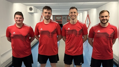 Am Bild zu sehen sind die Kegelmeister in der Bezirksliga A Nord  (Bild: Martina Lorenz)