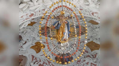 Die Rosenkranzkönigin wird von der Marianischen Männer-Congregation sehr verehrt. (Bild: Max Pravida)