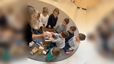 Das Johanniter-Kinderhaus Waldwichtel in Tirschenreuth sammelt bis zum 12. Dezember Hilfspakete für den Johanniter-Weihnachtstrucker. (Bild: Susan Patzina)