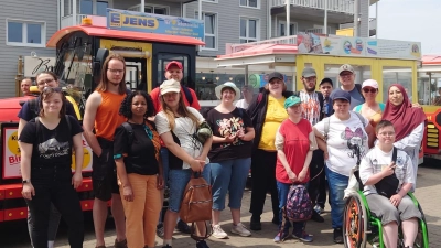 Ostseeurlaub der Reisegruppe „Offene Behindertenarbeit - Familienentlastender Dienst Tirschenreuth e.V.” (Bild: Beata Höftmann)