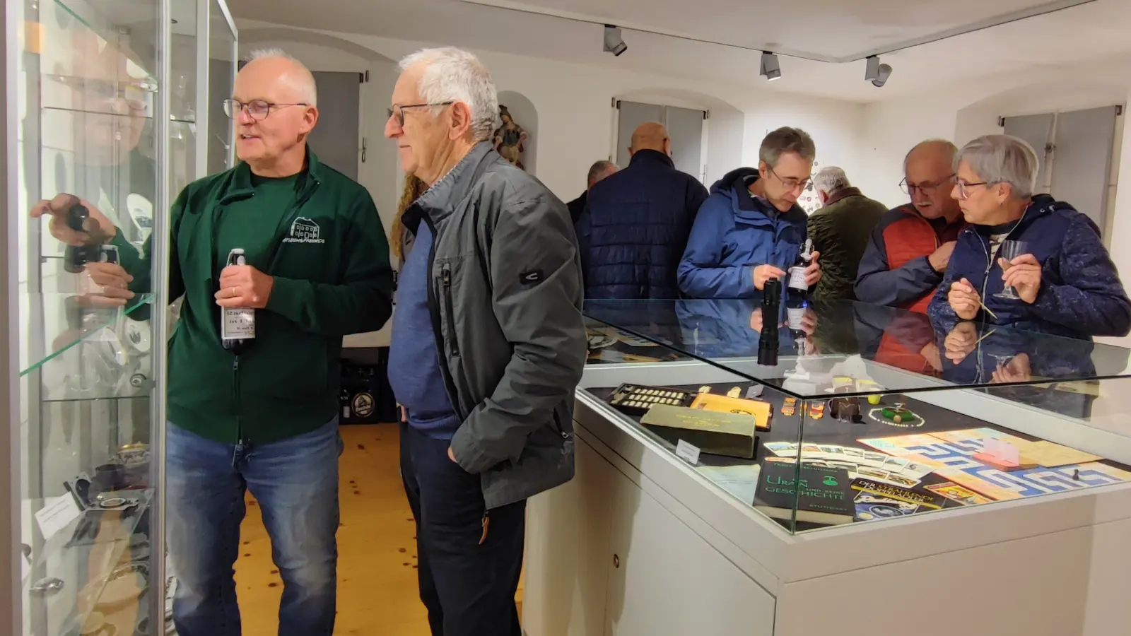 Das Gelebte Museum in Mähring freute sich am Eröffnungsabend der Sonderausstellung über zahlreiche interessierte Gäste. (Bild: Stefanie Schreiner)