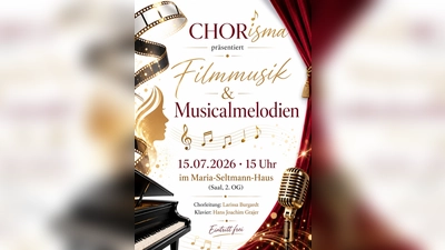 CHORisma präsentiert Filmmusik und Musicalmelodien im Maria-Seltmann-Haus (Bild: Angelika Lingl)