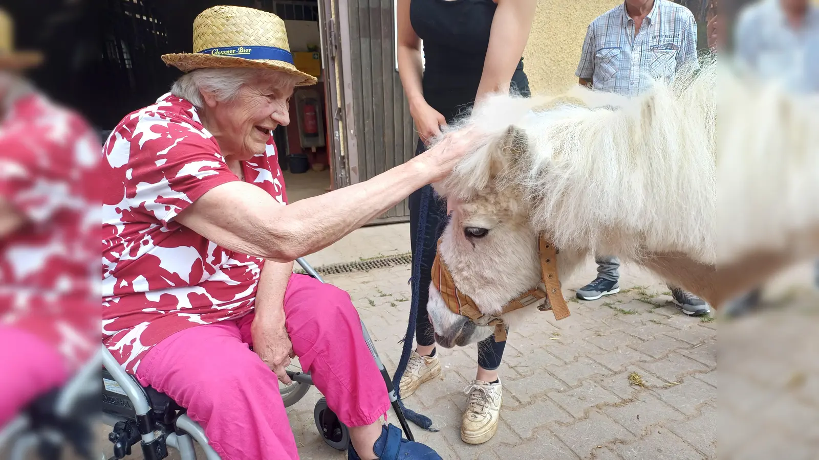Seniorenausflug zum Westernreit- und Therapiezentrum Ostbayern. (Bild: Adriana Vargova)