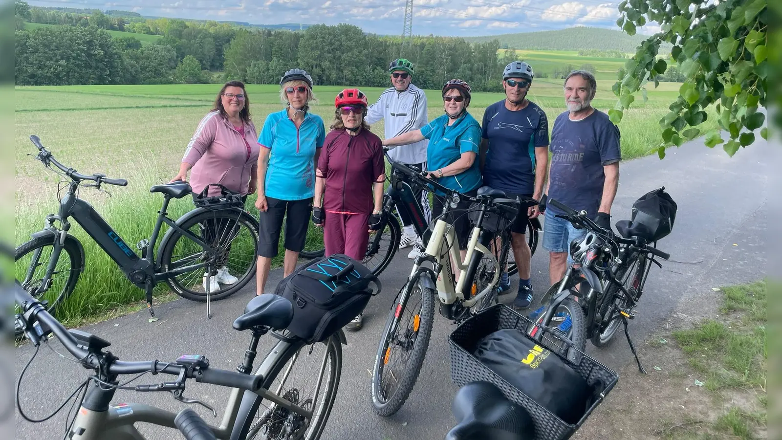 Radltour für Senioren. (Bild: Harald Silberbauer)