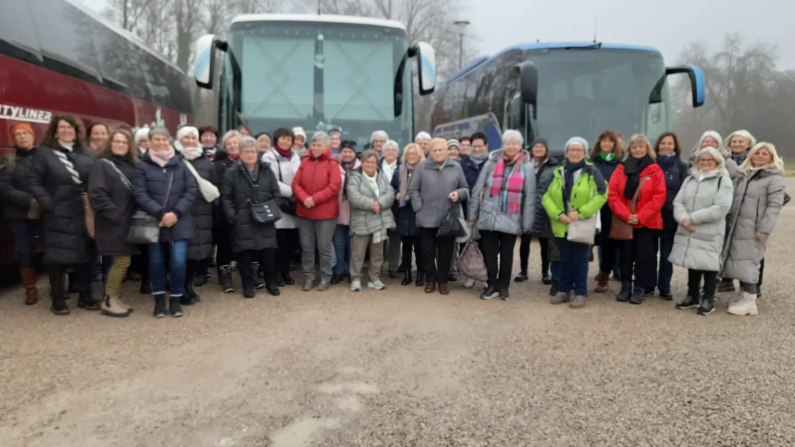 Katholischer Frauenbund Pressath besucht den Weihnachtsmarkt in Abensberg. (Bild: Christine Pfeiffer)