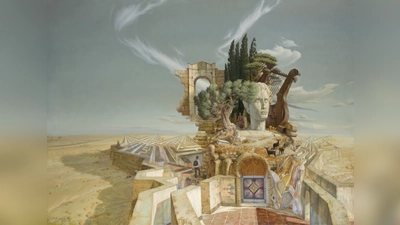 Ein weiteres Werk von Michael Engelhardt ist ab 18. September im Oberen Foyer des Stadttheaters Amberg zu sehen. (Bild: Michael Engelhardt)