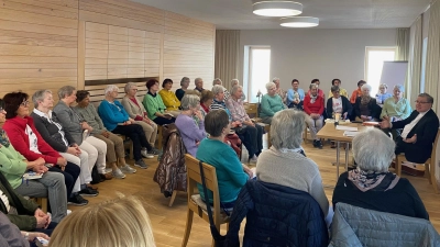 Die Teilnehmer am Einkehrtag vom Frauenbund Schwarzenfeld. (Bild: Angela Dausch)