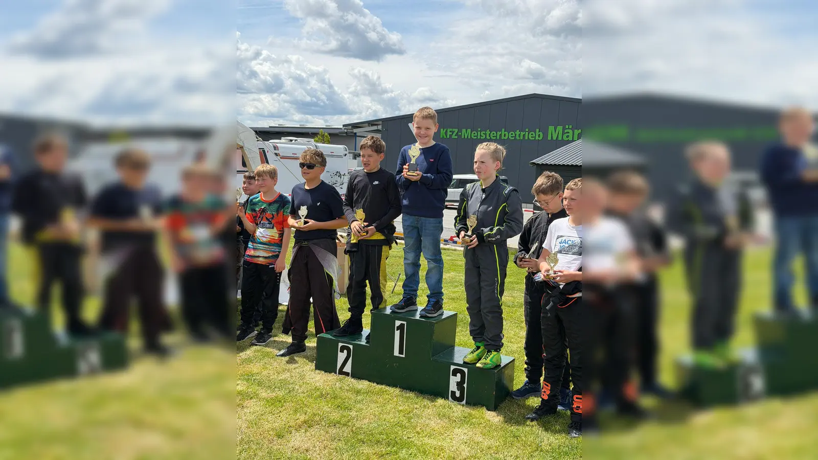 Klasse 17 mit Reuster Bruno, Vogl Niklas, Gebhard Jack und Rall Moritz (Bild: Holger Reuster)