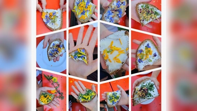 Die leckeren Kräuterbrote schmeckten allen Kindern sehr gut. (Bild: Andrea Sollfrank)