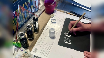 Beispiele aus den Arbeiten des Seminars (Bild: Brigitte Herrneder )