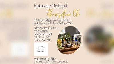 Vortrag zum Thema „Mit Aromatherapie durch die Erkältungszeit” (Bild: Anita Benkhardt )