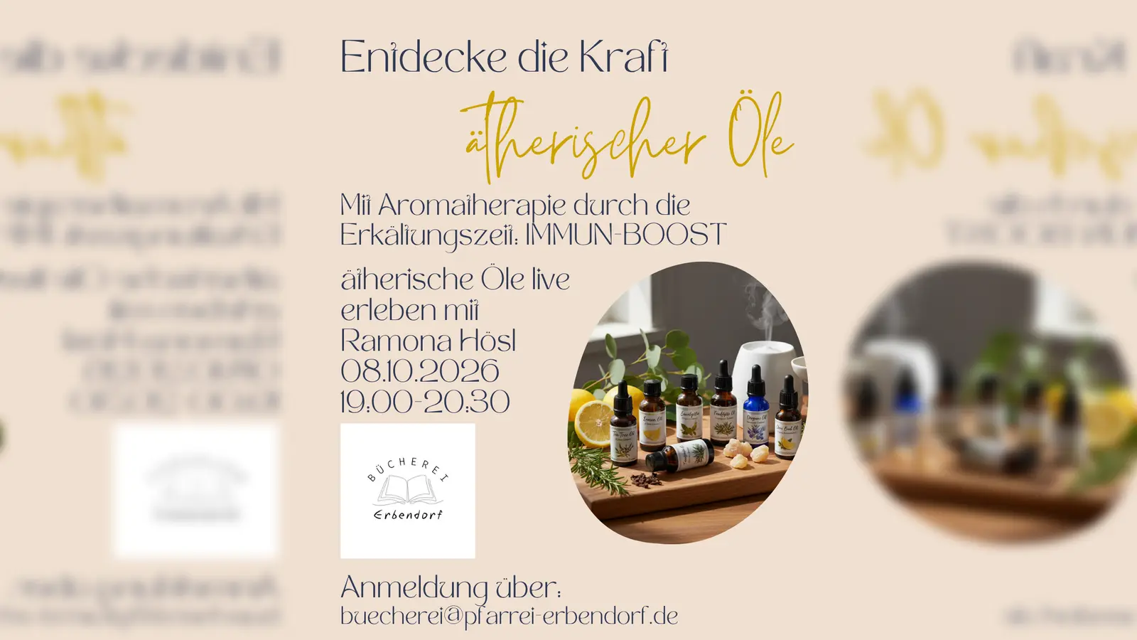 Vortrag zum Thema „Mit Aromatherapie durch die Erkältungszeit” (Bild: Anita Benkhardt )