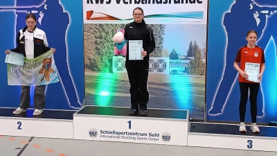 Jana Stahl belegte bei der RWS Verbandsrunde in der Einzelwertung den 2. Platz.  (Bild: Angelika Stahl)