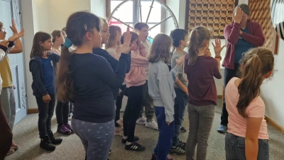 Unsere Erstkommunionkinder im Xperium St. Englmar (Bild: Beate Suttner)
