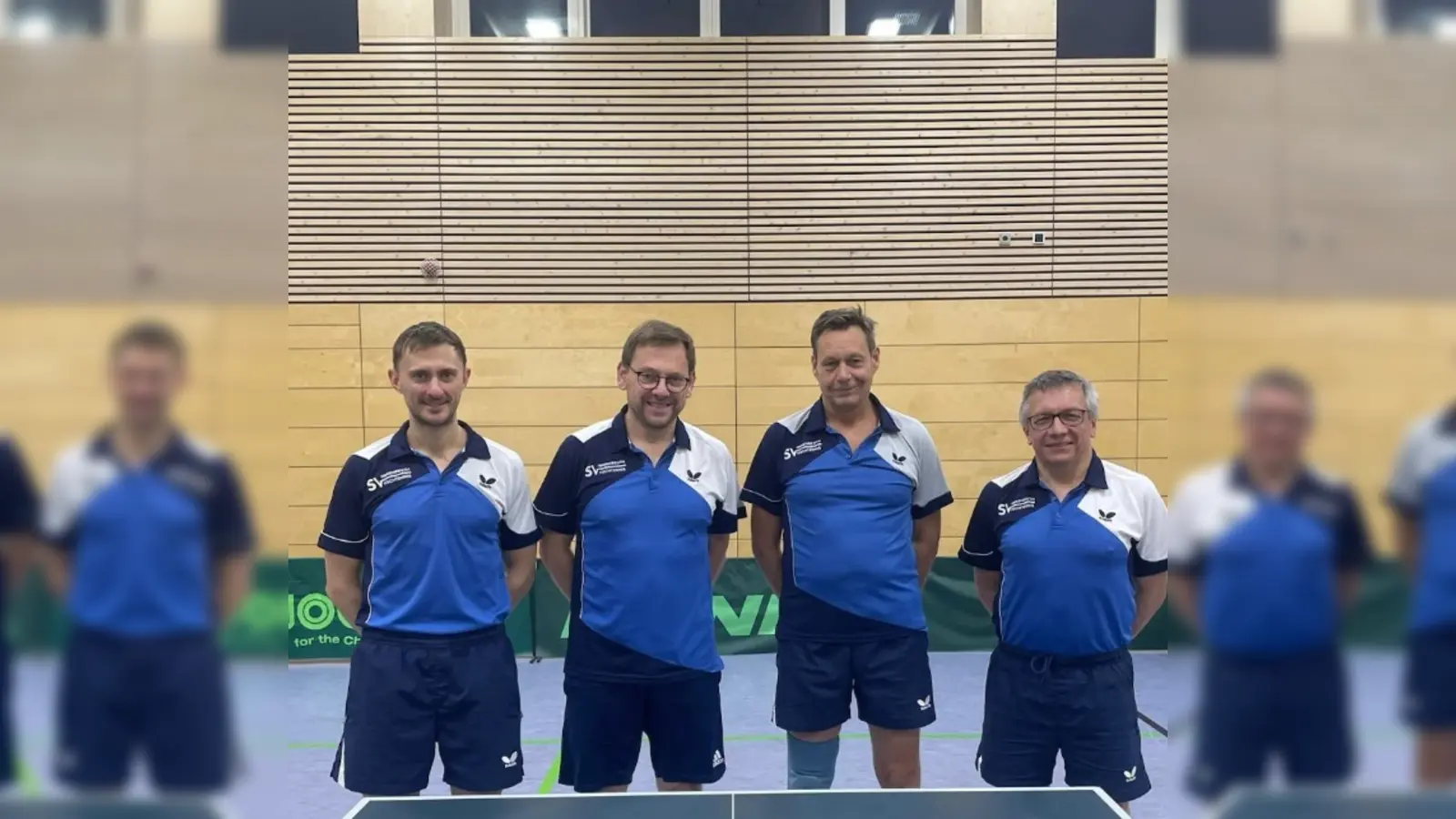 v.l.: Sebastian Thurn, Peter Kraus, Wolfgang Schmid und Daniel Heining  (Bild: Janine Lautner )