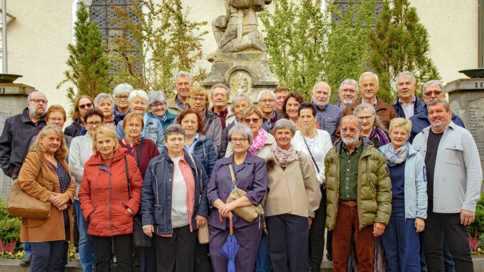 Klassentreffen des Schülerjahrgangs 1955/56 in Pfreimd. (Bild: Elisabeth Junge)
