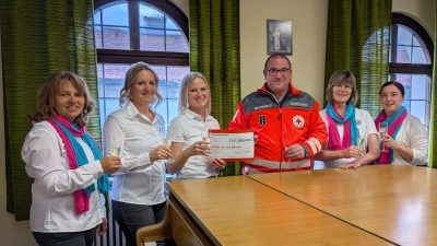 von links: Sabine Friedl, Margit Hecht, Karina Jobst, Thomas Wagner, Claudia Gmeiner, Julia Fehr (Bild: Karina Jobst)