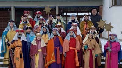 Sternsinger Neuhaus (Bild: Irmi Schönberger)