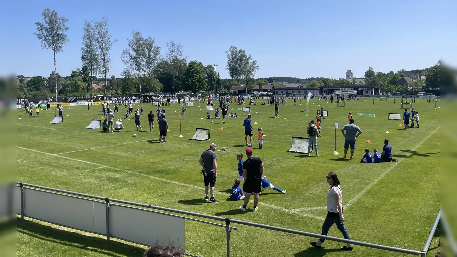 Auch heuer wieder wird der Sportplatz des 1.FC Rieden zum Next-Generation-Ort (Bild: gau)