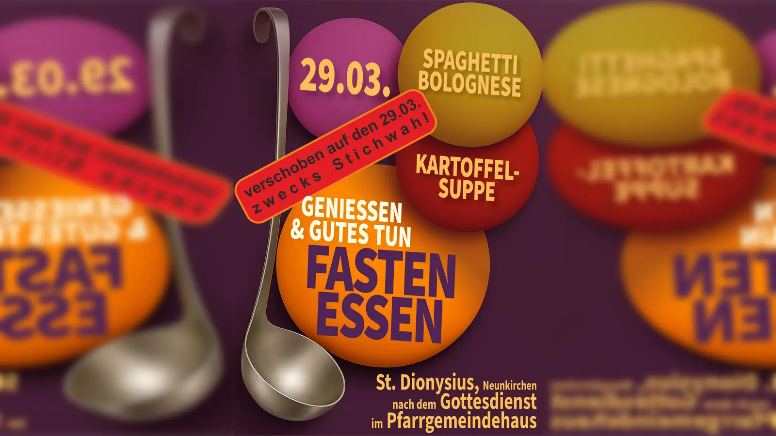 Fastenessen kath. Pfarrei St. Dionysius, Neunkirchen am 29.03.26 (Bild: Markus Suttner)