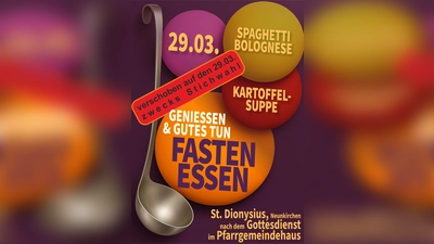 Fastenessen kath. Pfarrei St. Dionysius, Neunkirchen am 29.03.26 (Bild: Markus Suttner)