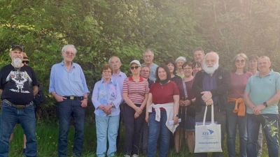 Waldbaden mit Gott im Frühling. (Bild: Erwin Lenk)