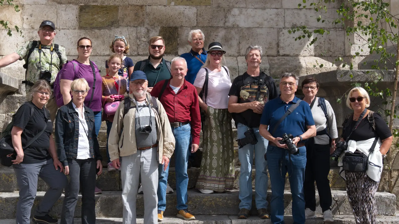 Fotofreunde Tirschenreuth beim Photowalk durch Regensburg (Bild: Renate Bauer-Zölch)