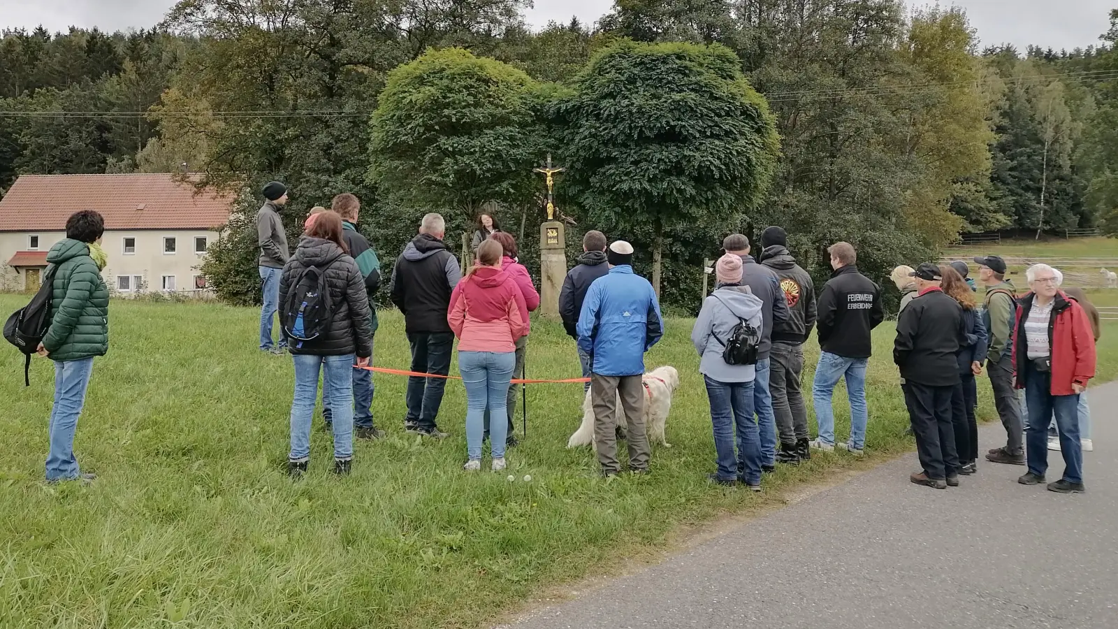 Radfahrerverein Concordia erkundet Marterl bei Herbstwanderung  (Bild: Christa Wächter)