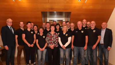 Die neugewählte Vorstandschaft des SV Hahnbach (Bild: Andreas Emmel )