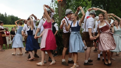 auch wenn es heiß war wurde einiges an Schautänzen geboten (Bild: Rudi Gruber)