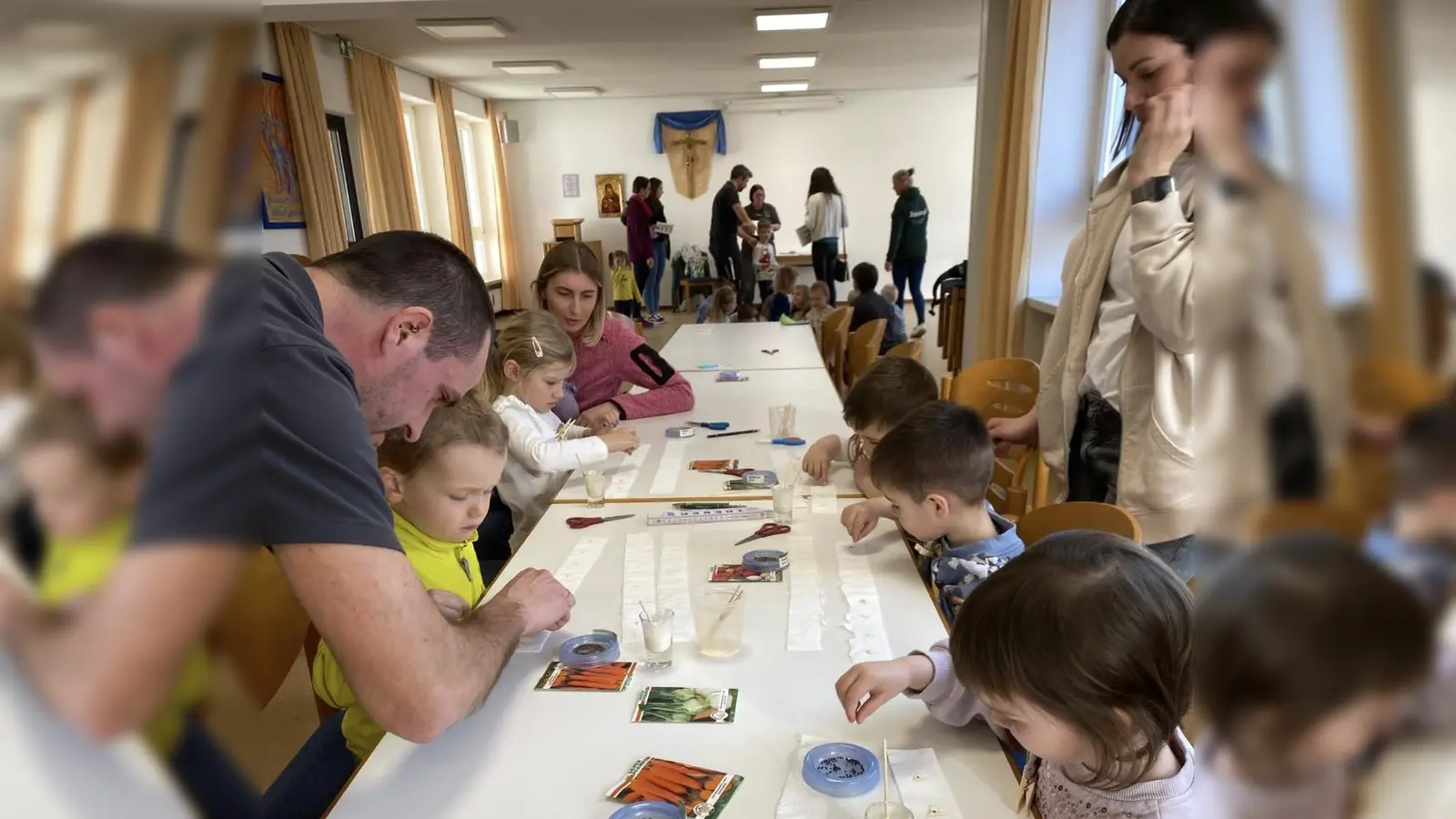 Schnuppertag bei den Wühlmäusen in Teunz. (Bild: Daniela Kühner)