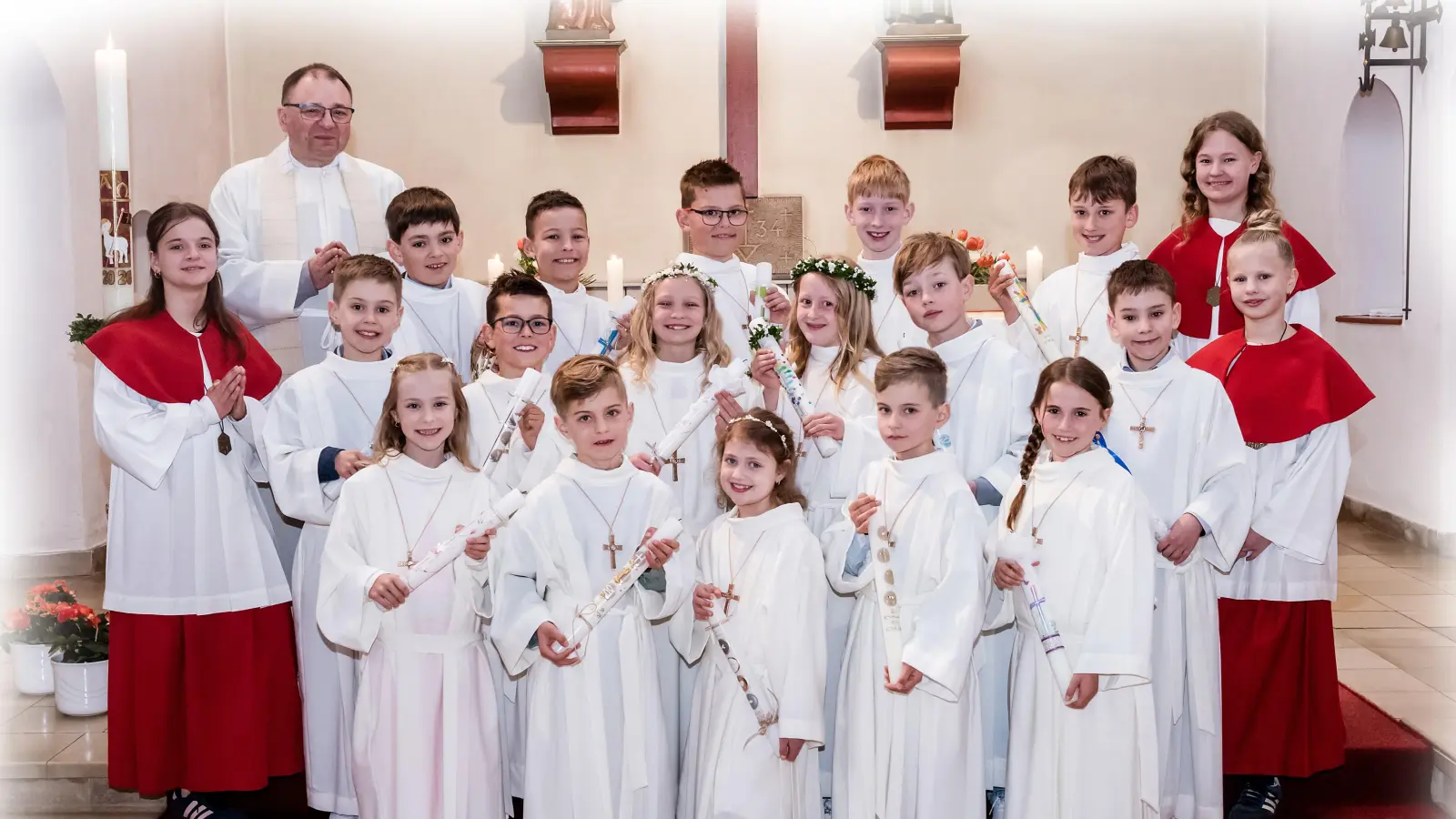 Erstkommunion am Weißen Sonntag. (Bild: Roman Melzner)