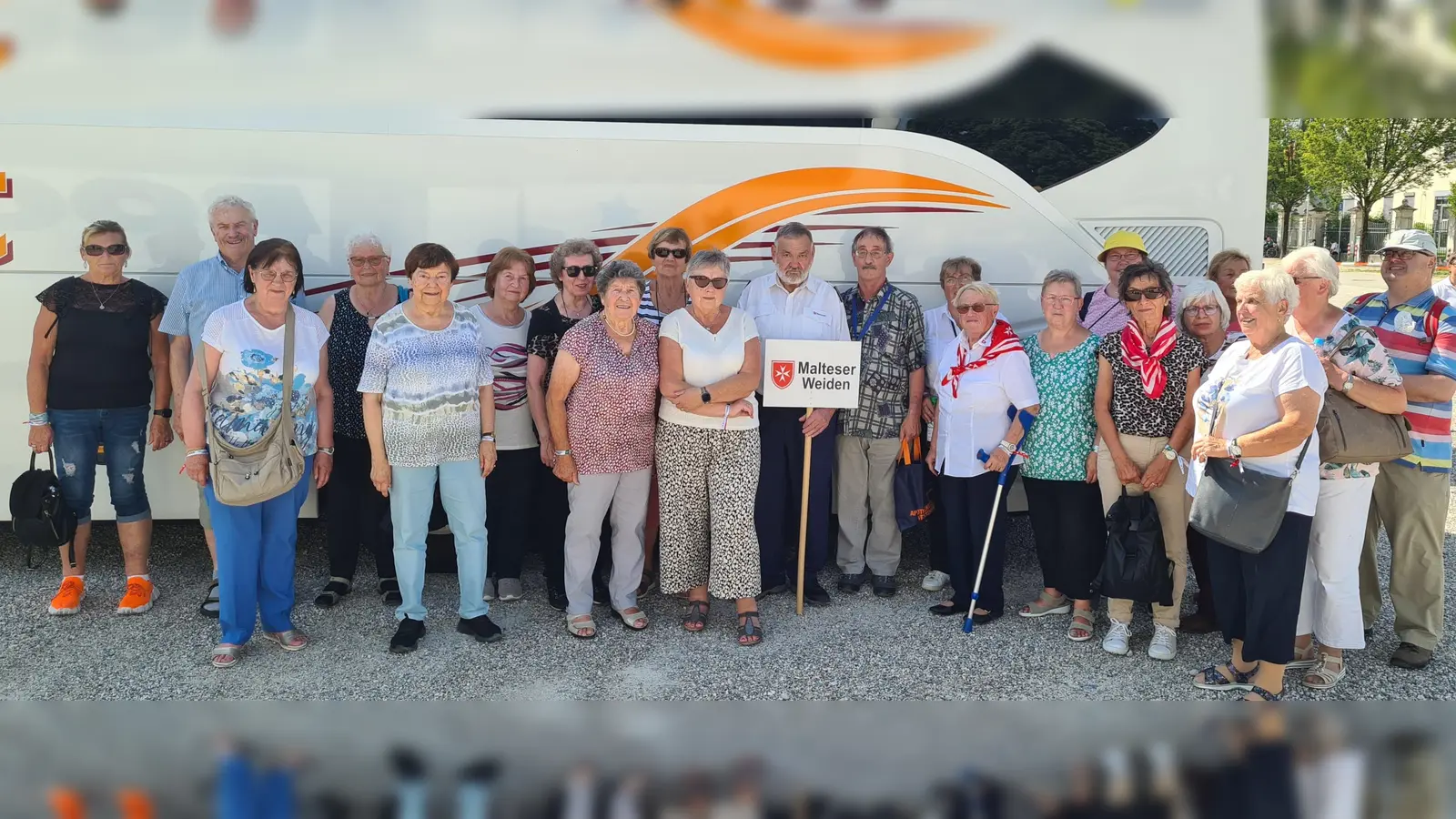 Die Gruppe in Altötting (Bild: Wilhelm Striegl)