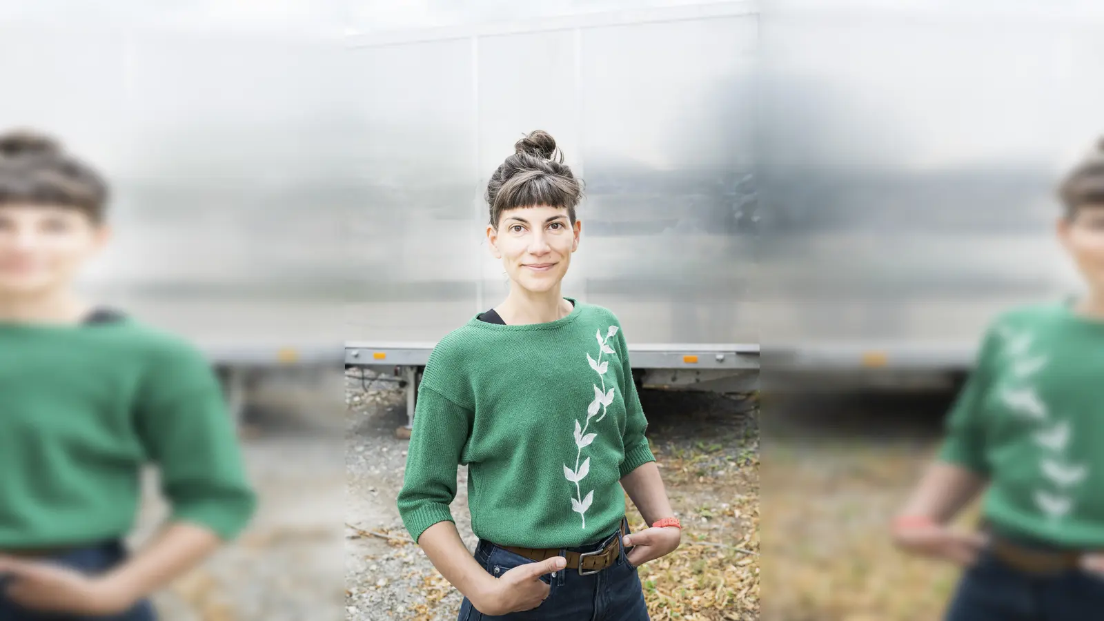 Die Autorin Anja Gmeinwieser liest beim Literatursommerfest aus ihrem Debütroman „Wir Königinnen“. (Bild: Linda Sier)