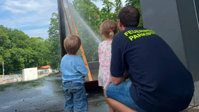 Kinderferienprogramm begeistert bei der Feuerwehr in Parkstein (Bild: Jakob Dorner)