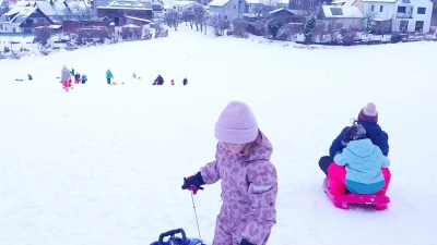 Landvolk - Schlittenfahrt am Thurnbühl. (Bild: Ulrike Simmerl)
