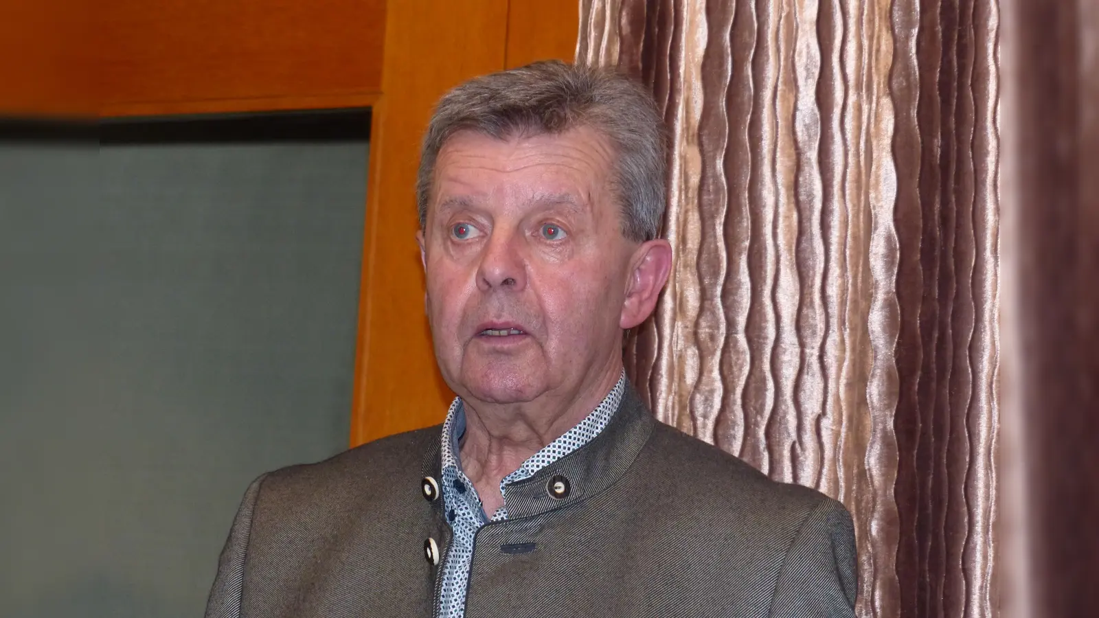 Bernhard Meiler, Vorsitzender und Kapellmeister  (Bild: Hans Meißner)