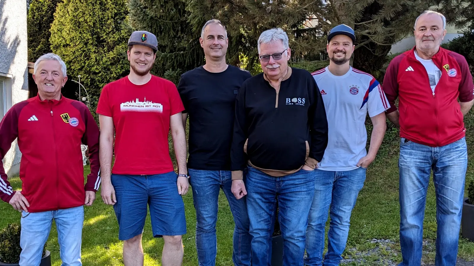 Auf dem Bild (von links) Klaus Weigl (15.), Alex Vollath (24.), Stefan Zeltner (2.), Jürgen Lehner (3.), Andy Döppl (1.), Franz Bauer (5.)<br>Foto: Franz Bauer (Bild: Franz Bauer)